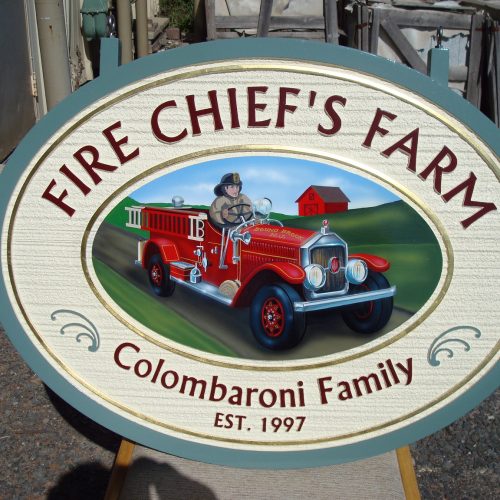 farm signage